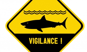 panneau vigilance danger requins
