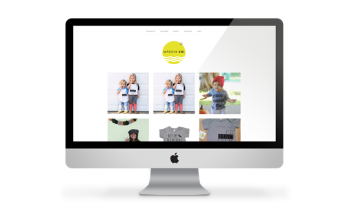 écran PC Apple affichant un site web